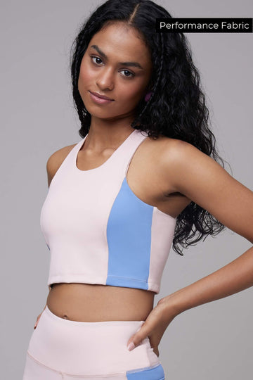 🍦Soft Girl Era Bra Top in Blush Pink