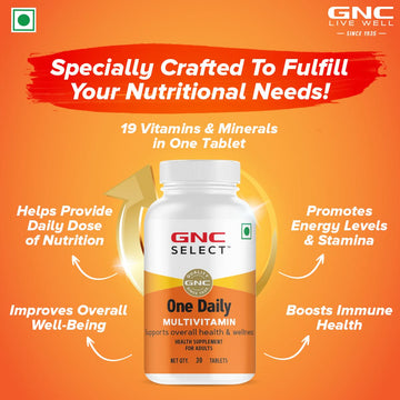 GNC Select One Daily Multivitamin