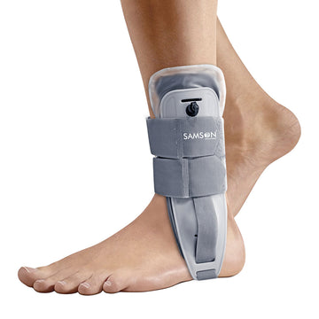 SAMSON Air Ankle Splint | Medical Support Brace with Adjustable Straps for Ankle Injuries