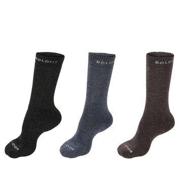 Unisex Woolen Socks - 3Pairs