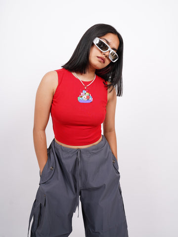 Bt21 Friends : Burger Bae Sleeveless Rachel Tank For Women