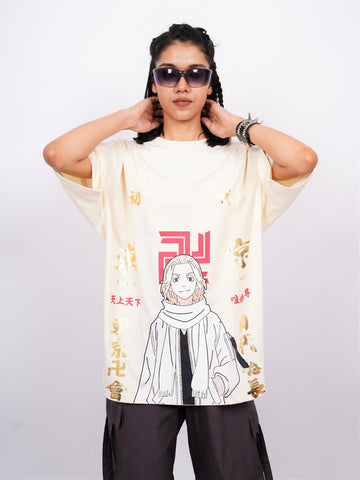 Manjiro sano : Tokyo Revengers Drop sleeved Tee For Men and Women