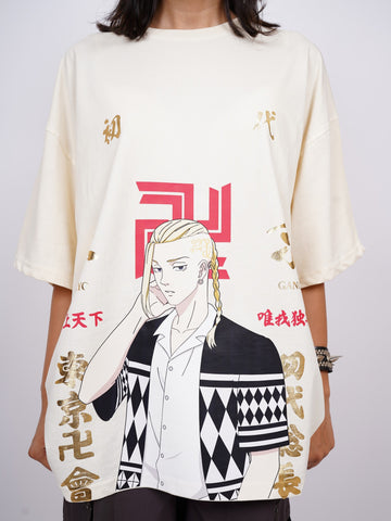Ken Ryuguji : Tokyo Revengers Drop sleeved Tee For Men and Women