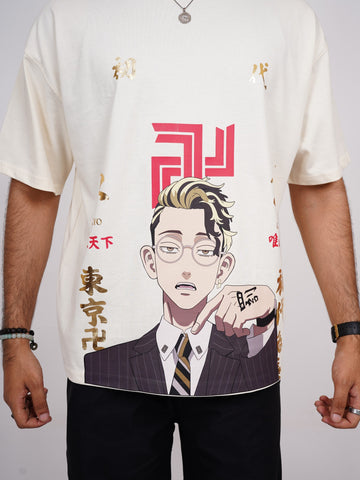Shuji Hanma : Tokyo Revengers Drop sleeved Tee For Men and Women