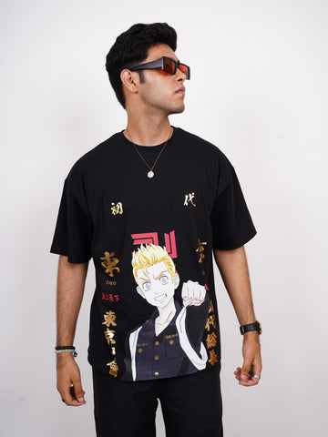 Takemichi Hanagaki : Tokyo Revengers Drop sleeved Tee For Men and Women