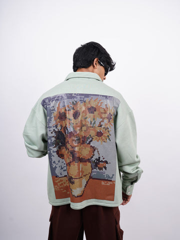 Van Gogh x Burger Shacket for Men and women