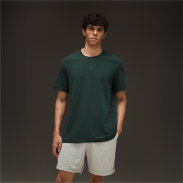 Essential Cotton T-Shirt Bottlegreen