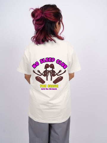 No Sleep Club : Regular Tee For Men and Women