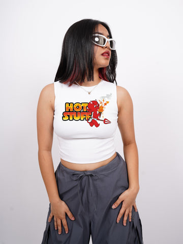 Hot Stuff : Burger Bae Sleeveless Rachel Tank For Women