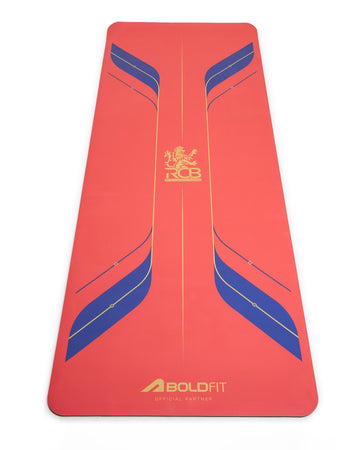 Official RCB 5mm Yoga Mat - Red