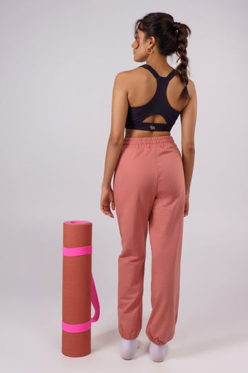 Always Comfy Joggers in Dusty Rose