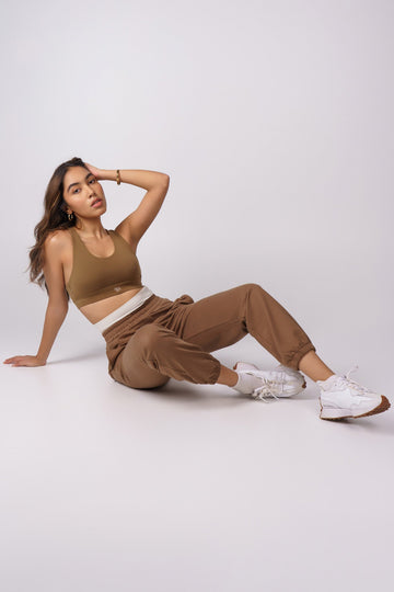 Always Comfy Joggers in Mountain Tan