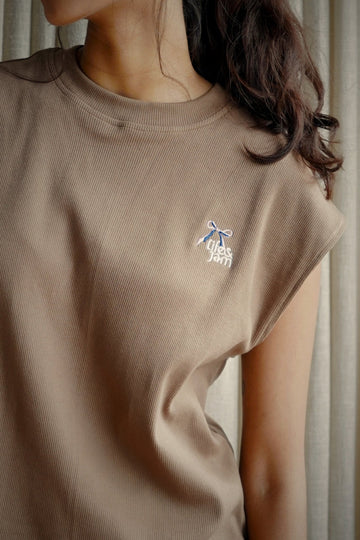 ๐ถโ๐ซ๏ธ Cozy Day Box Tank in Mountain Tan