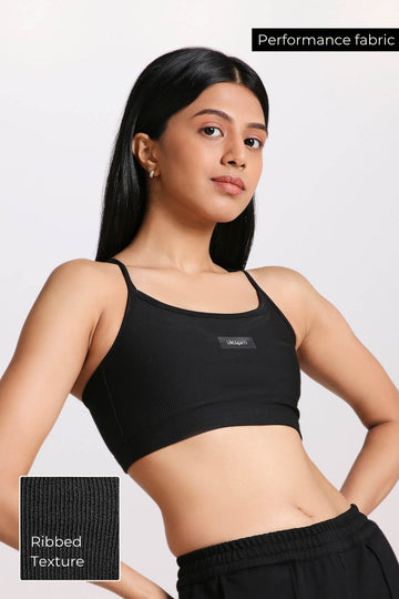 Everyday Bralette in True Black