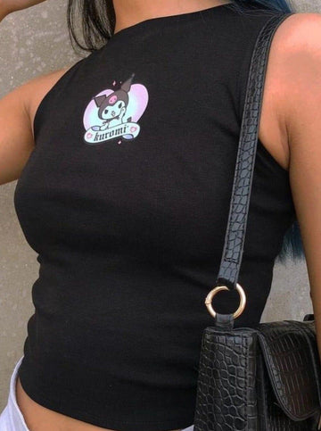 Kuromi Fighter : Burge Bae Sleeveless Rachel Tank For Women