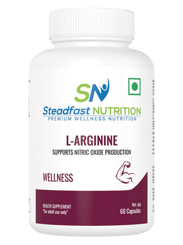 L-Arginine Support Nitric Oxide Production 60 Capsules