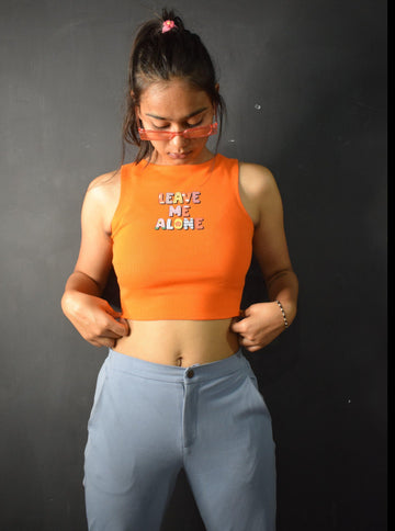 Leave Me Alone : Burger Bae Sleeveless Rachel Tank For Women