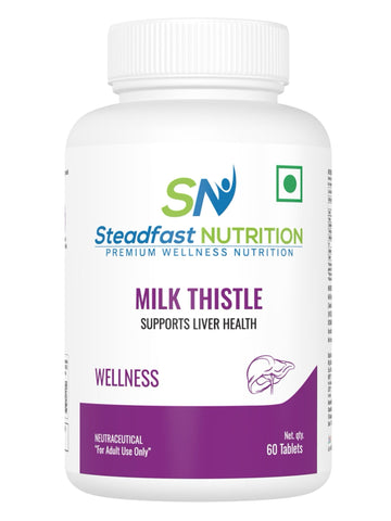 Milk Thistle Liver Detox Supplement for Men & Women 60 Tablets