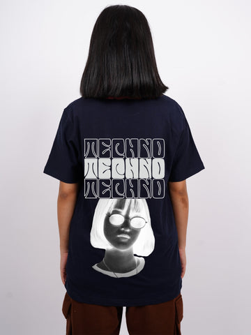 Miss Futuristic Techno : Regular Tee For Men and Women
