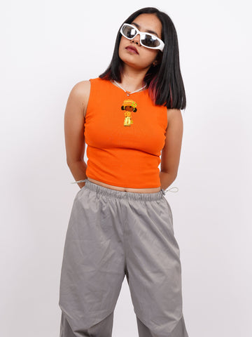 Orange Blossom : Burger Bae Sleeveless Rachel Tank For Women