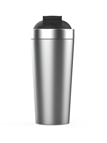 Silver Stainless Steel Shaker Sturdy and leak-free|Free from Harmful BPAs Silver 750ml