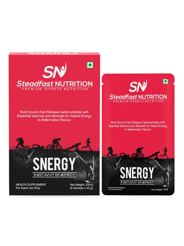 Snergy Hydration Pre workout Supplement Watermelon 6 Sachets 270g