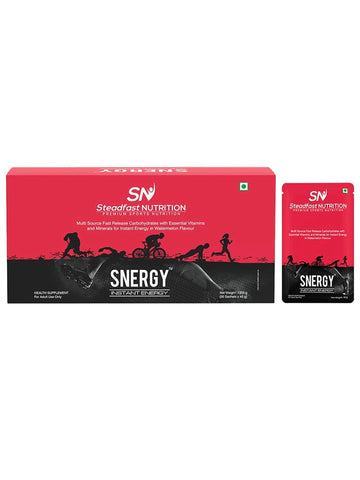 Snergy Hydration Pre workout Supplement Watermelon 30 Sachets 1350g