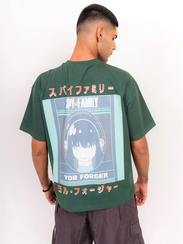 Spy X Family: Yor Forger Drop:Sleeved Tee For Men and Women