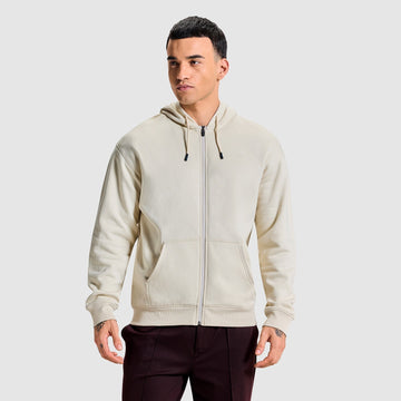 MENS WHITE CAPGREY/ BEIGE JACKET