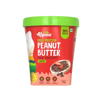 High Protein Dark Chocolate Peanut Butter Crisp Spread