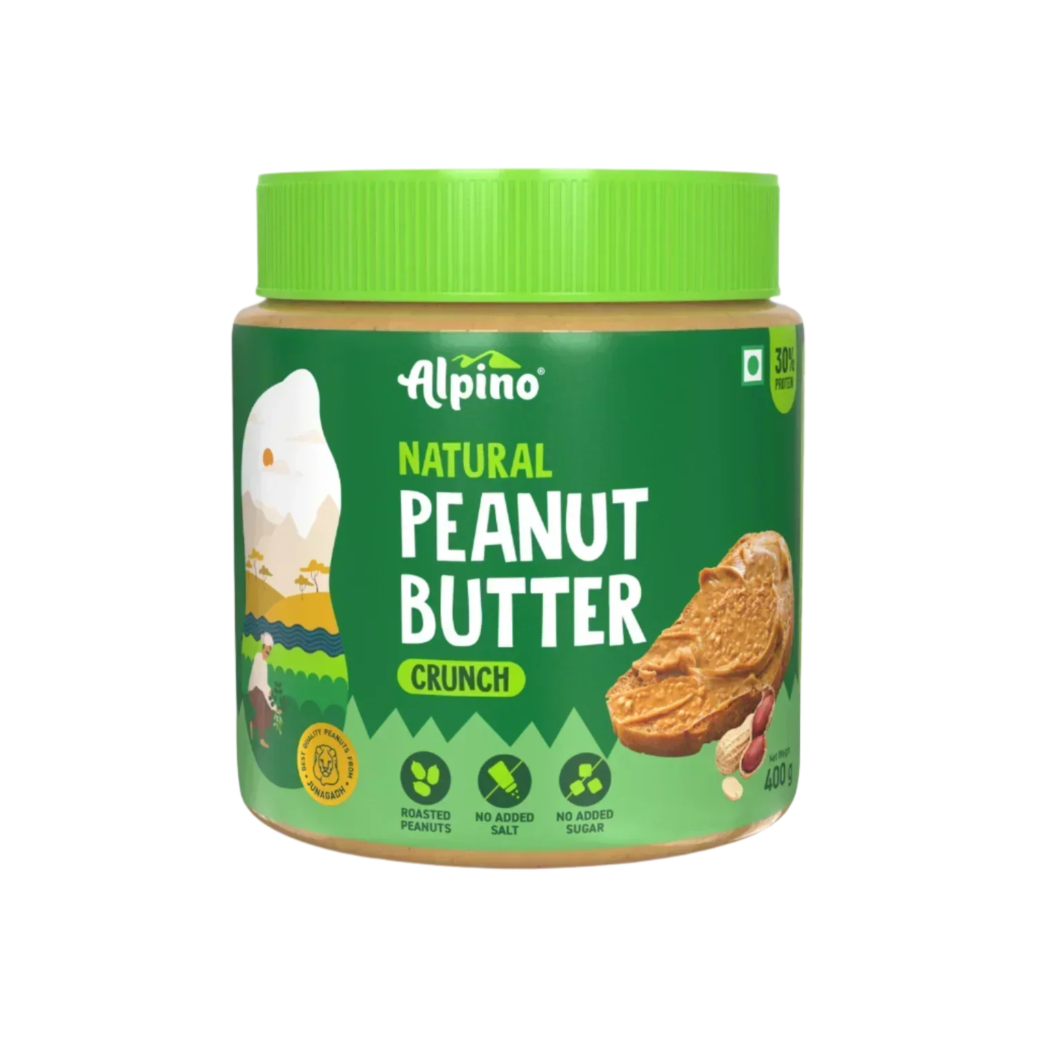 Alpino Peanut Butter With Premium and Roasted Peanuts