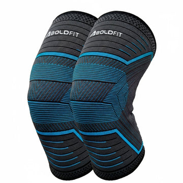 Knee Support Sleeve/Cap-Blue