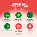 Alpino Peanut Butter with 30% Protein and Zero Cholesterol