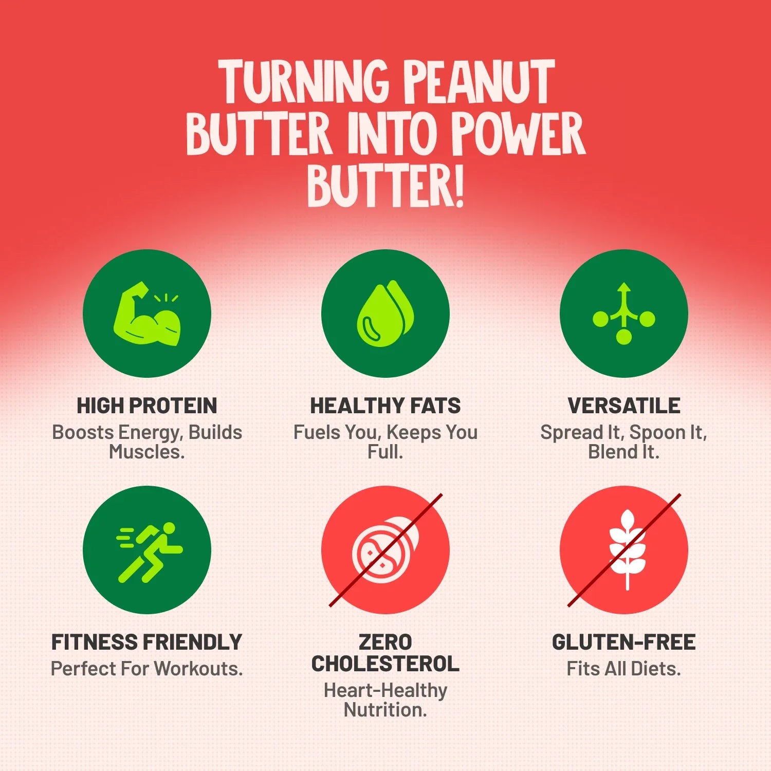 Alpino Peanut Butter with 30% Protein and Zero Cholesterol