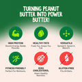Alpino Crunchy Peanut Butter – Protein-Packed, Pure & Guilt-Free