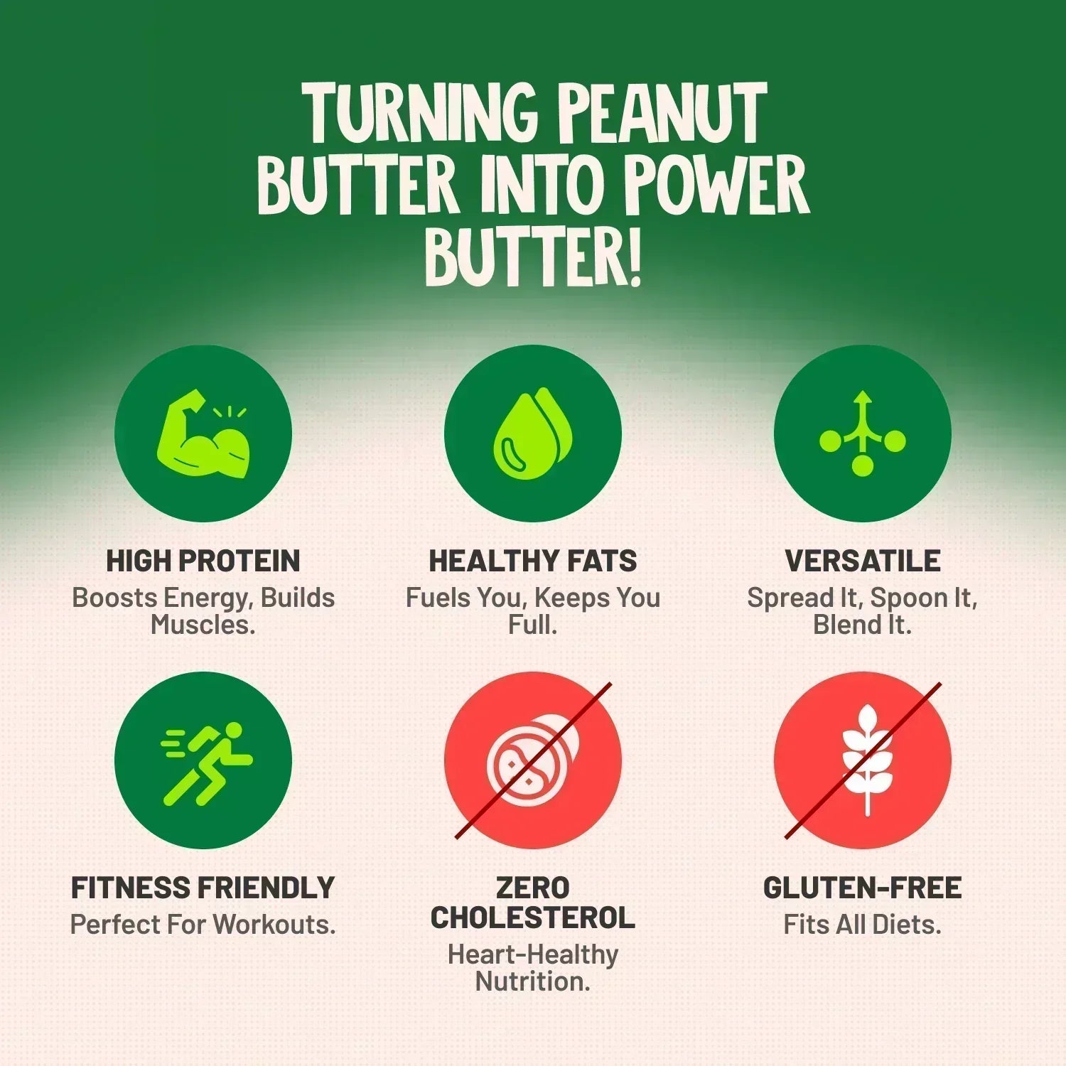 Alpino Crunchy Peanut Butter – Protein-Packed, Pure & Guilt-Free