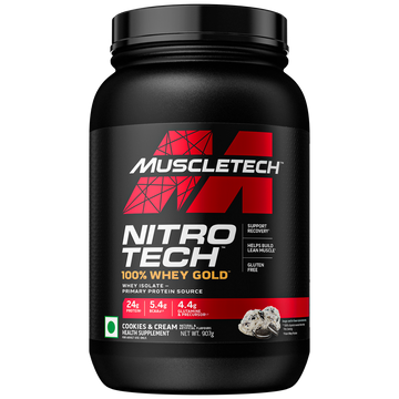 Muscletech Nitro-Tech Whey Gold - Cookies And Cream (907g)