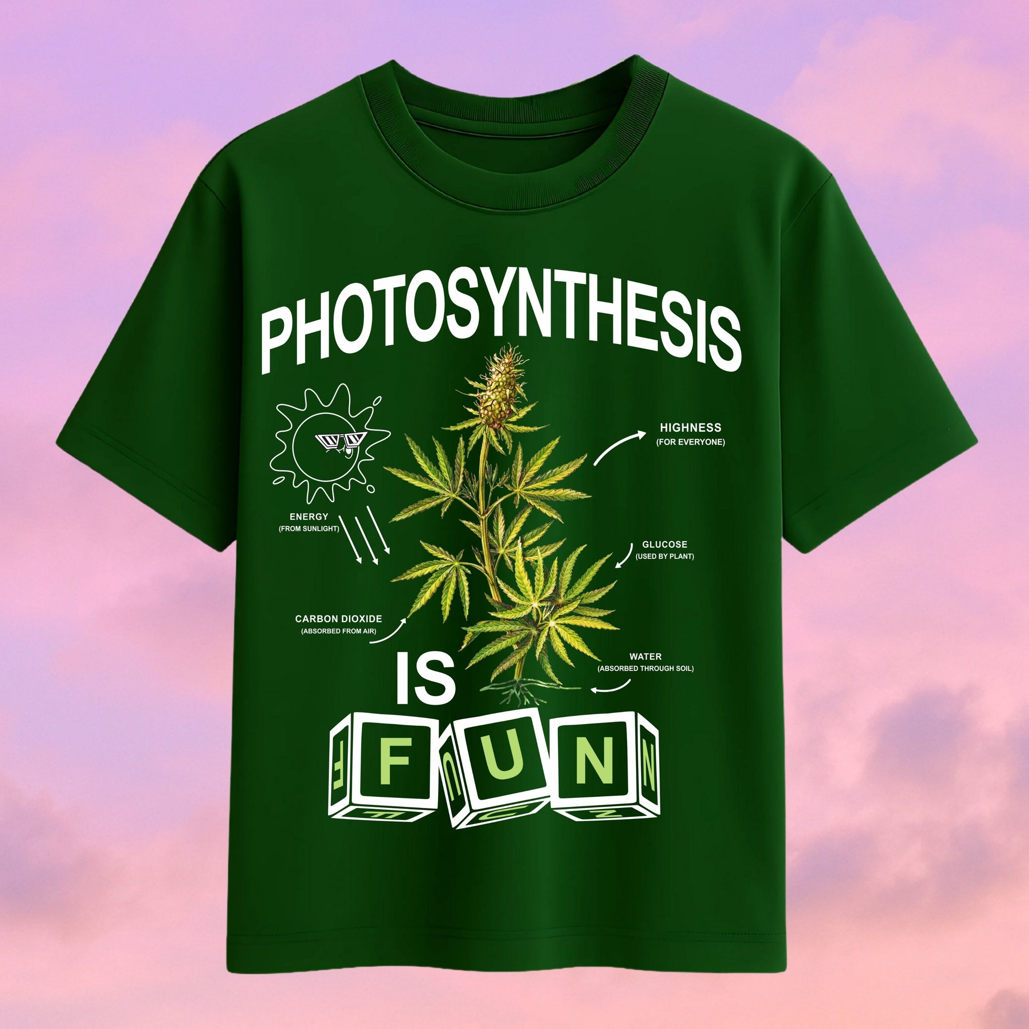Photosynthesis - The 420 Club Drop tee For Men And Women
