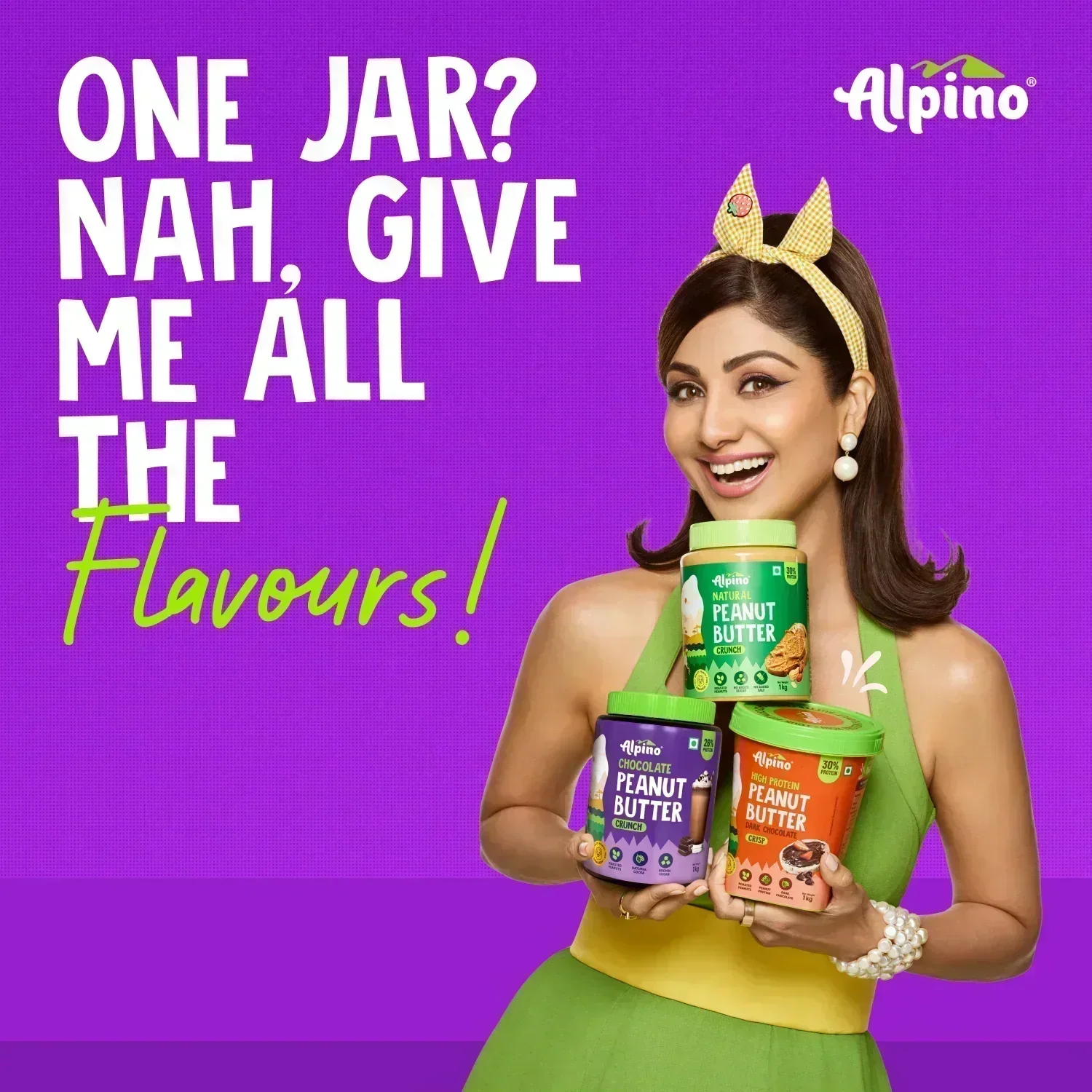 Alpino Peanut Butter comes in different flavours. Choose yours
