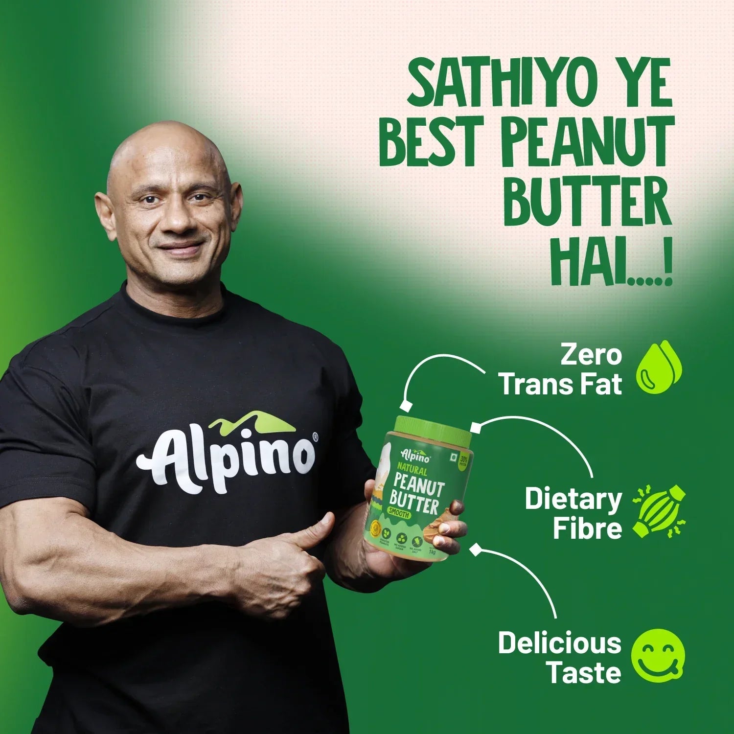 India’s Best Peanut Butter – Zero Trans Fat, High Fiber, Great Taste 