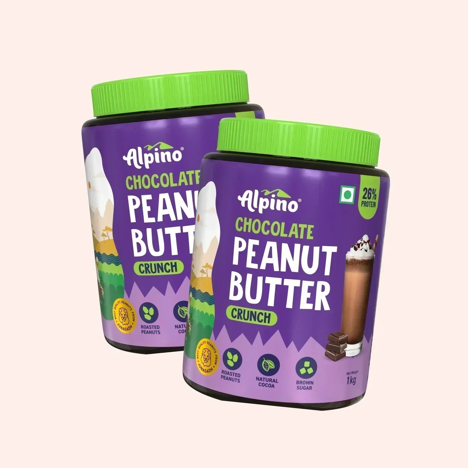 Alpino Peanut Butter Chocolate Crunch - 2kg