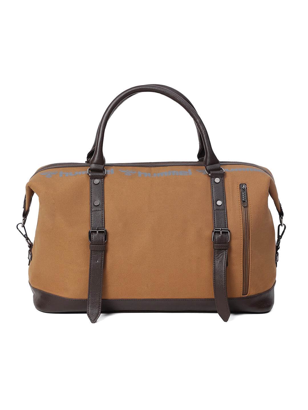 Hummel Canvas Brown Duffle Bag - Hummel India