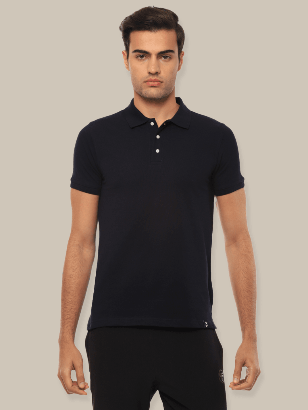 Hummel Men Navy B2B Polo - Hummel India