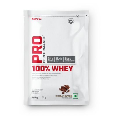100% Whey Protein Sachets 35gm