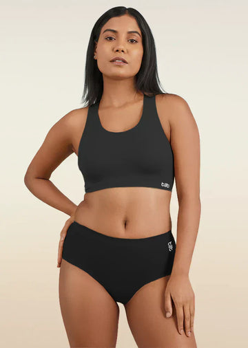 2 Pack - Black Seamless Underwear