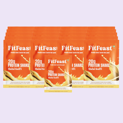 21x Malai Kulfi Shakes — Tasty, Creamy, Protein-Packed!