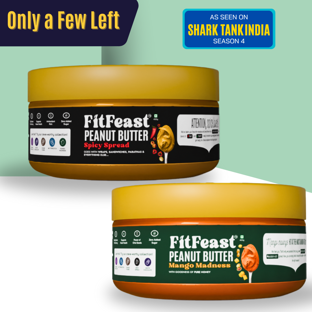 Mango Madness & Spicy Spread Peanut Butter Combo (150g Each)