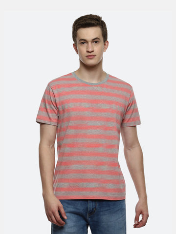 Streak Organic Cotton Elastane T-Shirt