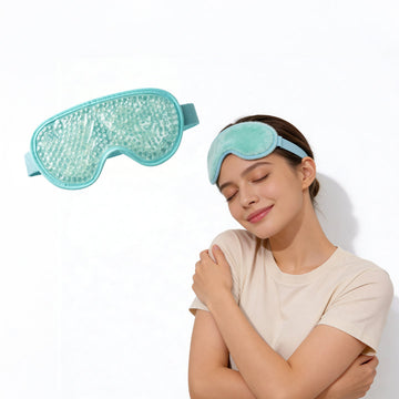 Wiselife Gel Eye Mask , gel ice eye mask , ice eye mask , ice eye mask reusable , reusable ice eye mask , reusable ice eye mask for headaches , reusable ice eye mask for sleeping , reusable ice eye mask for migraines , eye mask for migraines , eye mask , eye mask for men , eye mask for women 