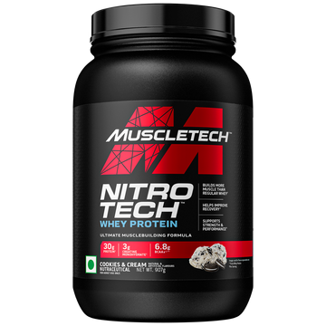 MuscleTech Nitro Tech Whey Protein - Cookies & Cream (907g)